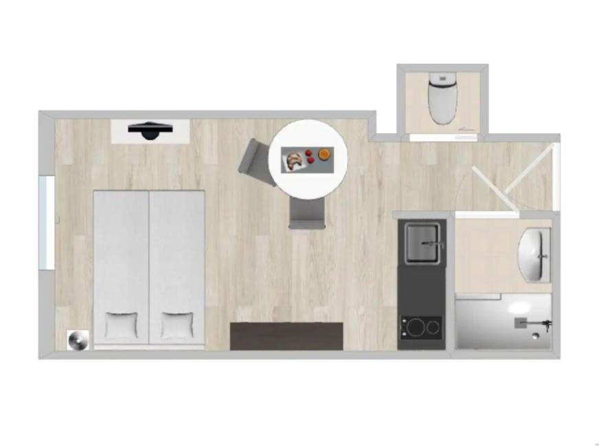 Apartament Budget Studio Berlioz Nicea Zewnętrze zdjęcie